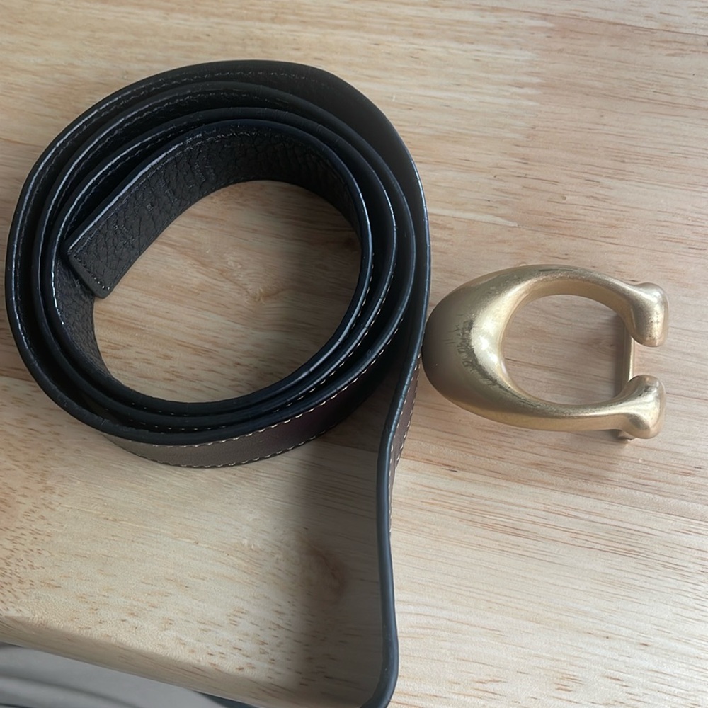 Coach belt
